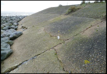 Crack Repairs – Concrete Revetment