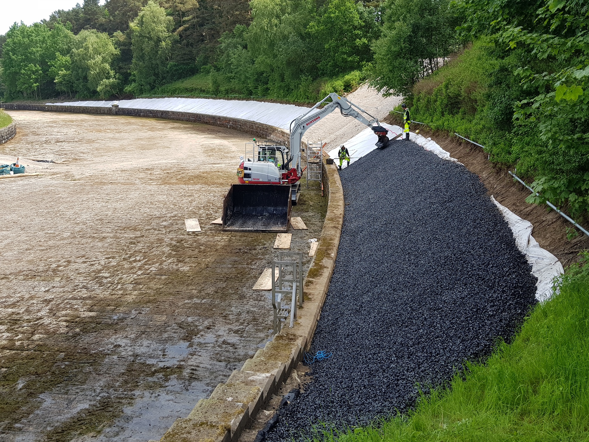 Fewston Reservoir Spillway