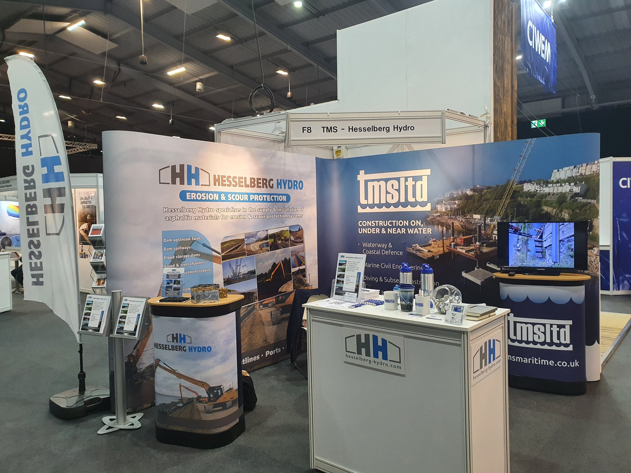 At Flood and Coast 2022 exhibiting on stand F8.  Come and say ‘hello’!